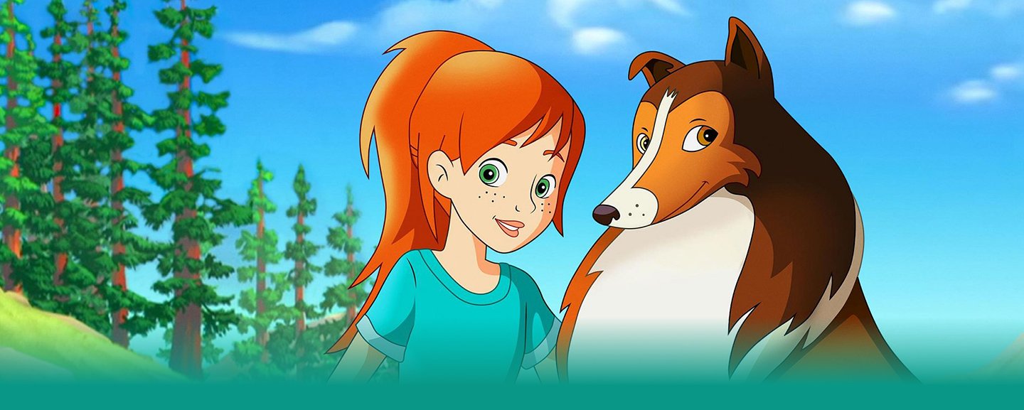 lassie go get help cartoon clipart